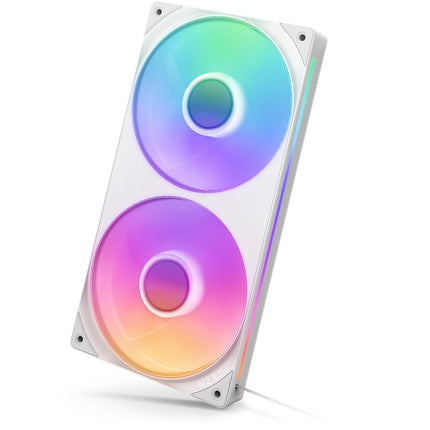 NZXT F240 RGB Core - 240mm Single-Frame RGB Fan Unit - White