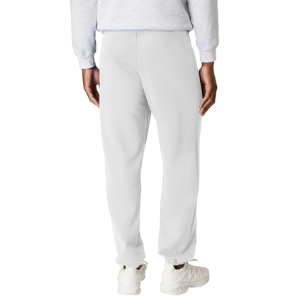 Hanes Pantalon de jogging EcoSmart sans poche pour homme, blanc, taille S, blanc - Lot de 1, taille S