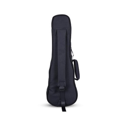 Crossrock Soprano Ukulele Bag with 10mm padded and Padded Strap in Silk Grey