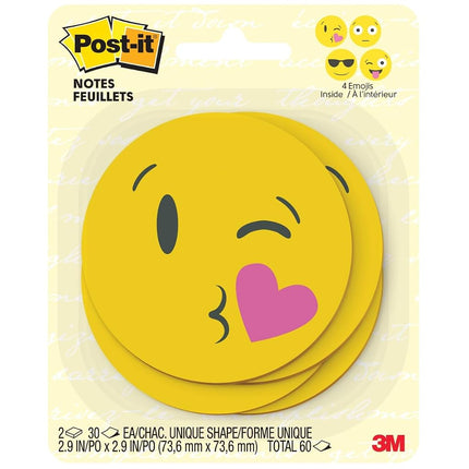 Post-it Printed Notes, 2 Pads/Pack, 30 Sheets/Pad,