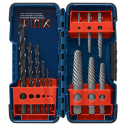 BOSCH BSPE6D 12-Piece Assorted Set Spiral Flute Hi