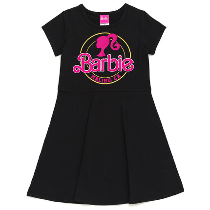 Vestidos de patinadora Barbie Girls, paquete de 2, para niñas pequeñas a grandes, rosa/negro, talla 5