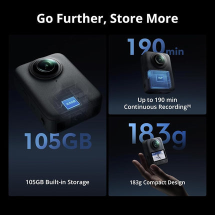 DJI Osmo 360 Essential Combo, 360 Action Camera