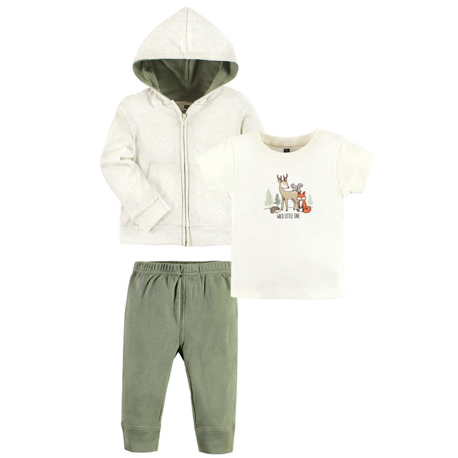 Hudson Baby Unisex Baby Cotton Hoodie, Bodysuit or