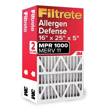 Filtrete 16x25x5 Air Filter, MPR 1000, MERV 11, Mi
