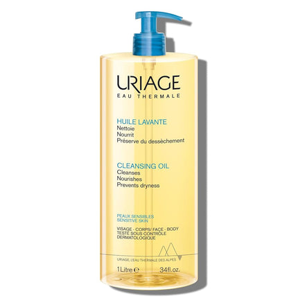 Uriage Cleansing Oil 1L - Body & Face - Sensitive 