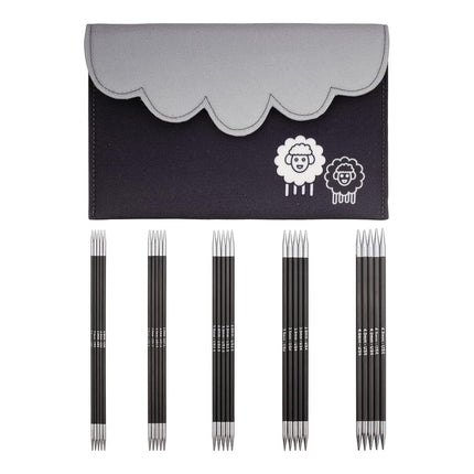 KnitPro Karbonz Starter Double Pointed Needle Set 
