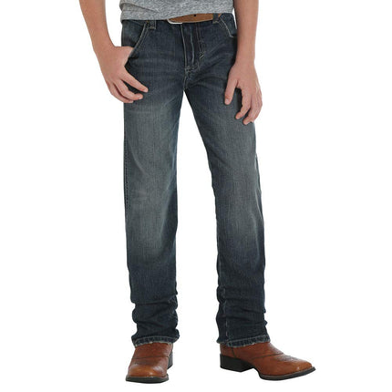 Wrangler Boys' Retro Slim Fit Straight Leg Jean, Jerome, 10