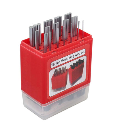 Accusize Industrial Tools U.S. and Metric Thread Measuring Wire Sets, Eg06-1002
