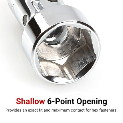 TEKTON 1/4 Inch Drive x 7 mm Universal Joint Socket | SHD08107
