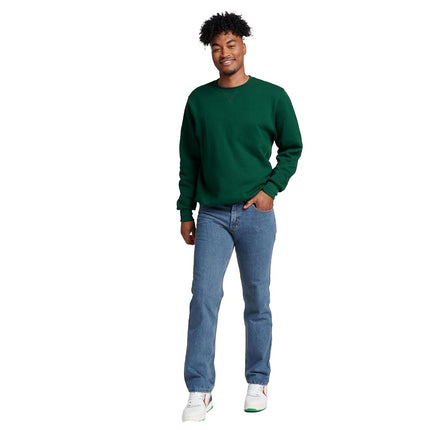Russell Athletic Men's Dri-Power Pullover Fleece Hoodie, Dark Green, XL