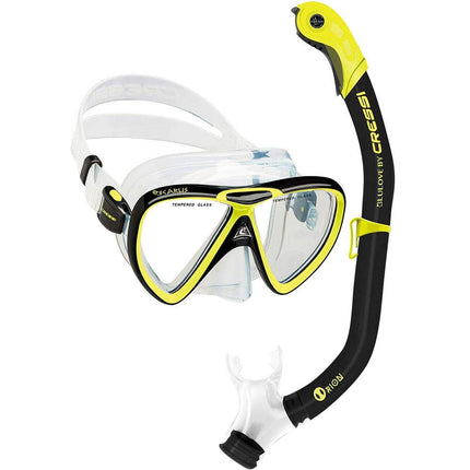 Cressi Ikarus & Orion, Black/Yellow