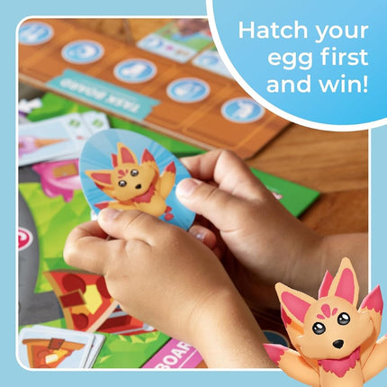 Buffalo Games - Adopt Me - Card Board Game - Egg Hatching Fun - Strategic Action Based Game - Ages 7+