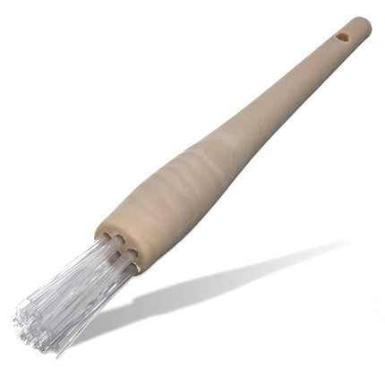 Carlisle FoodService Products Brosse ronde en plastique, brosse haute température, beige (lot de 12)