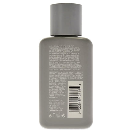 Lab Series Grooming Electric Shave Solution For Men 3.4 oz Lotion