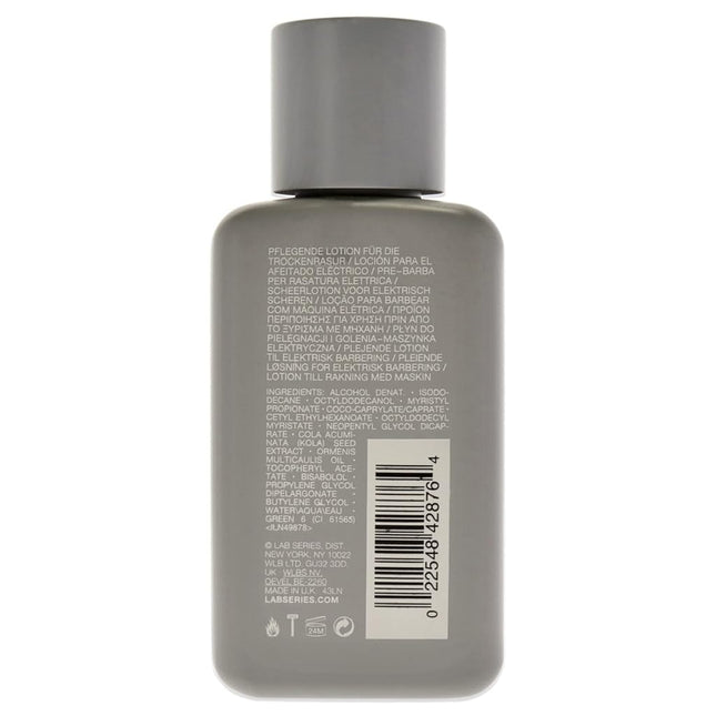 Lab Series Grooming Electric Shave Solution For Men 3.4 oz Lotion
