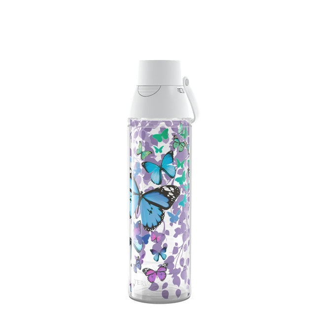 Tervis Blue Endless Butterfly Made in USA Double W