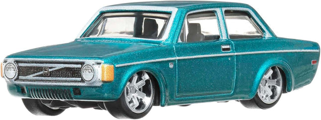Hot Wheels Volvo 142 GL, Car Culture Circuit Legends Vehicles for Kids 3 Years Old & Up and Adult fans and Collectors, Premium Collection of Car Culture 1:64 Scale Vehicles, HCJ87