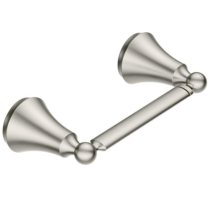 Moen YB5208BN Wynford Portarrollos, Níquel Cepillado