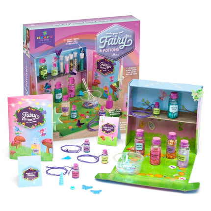 Craft-Tastic – Fairy Potions Craft Kit – Make 9 Magical Fairy Potions