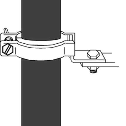3M 18752 Fire Barrier Pass-Through Single Mounting Brackets