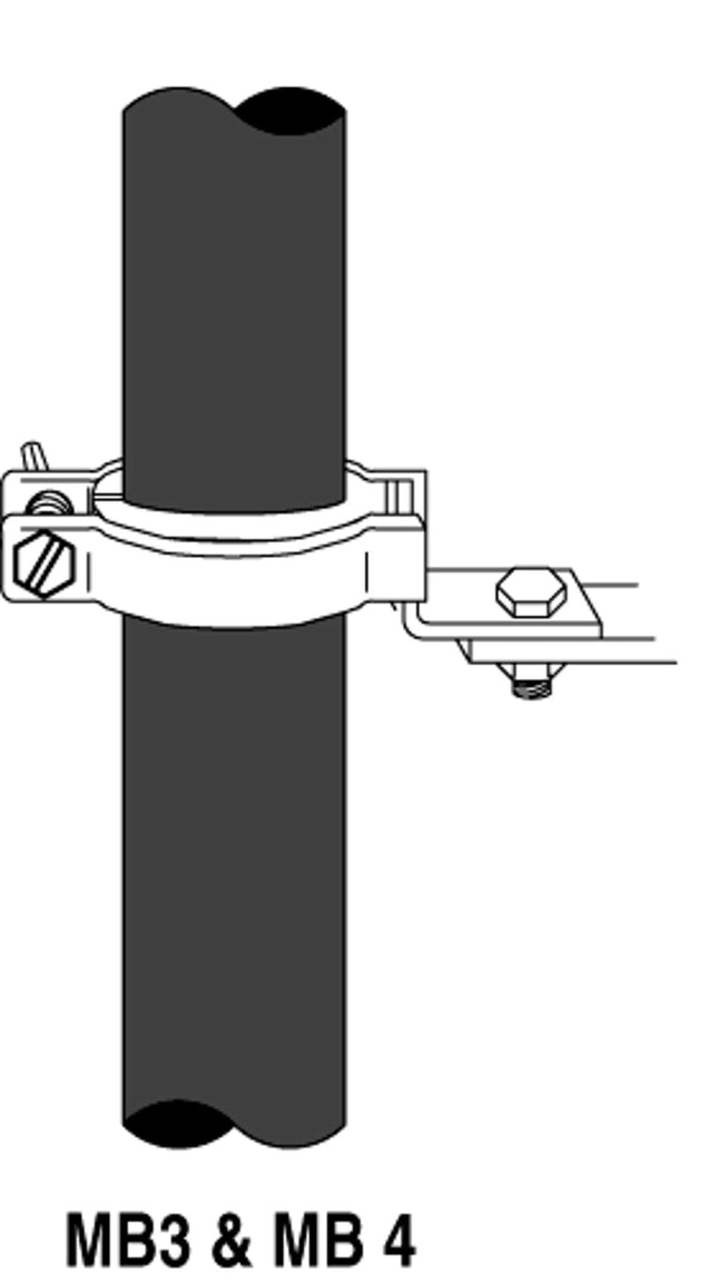 3M 18752 Fire Barrier Pass-Through Single Mounting Brackets