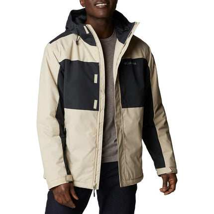 Veste isolée Columbia Tipton Peak II pour homme, couleur Ancient Fossil/Noir, XXL