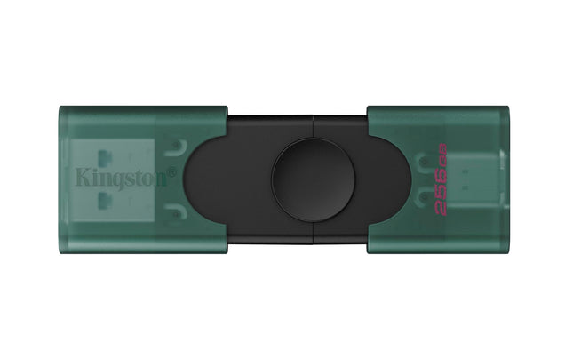 Kingston DataTraveler Duo USB Flash Drive 256GB USB-A + C 3.2 DuoG2 - DTDEG2/256GB