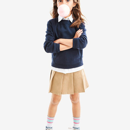 The Children's Place Big Girls' Uniform Skort, Bisquit 3300, 12