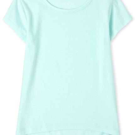 The Children's Place Girls High Low Basic Layering