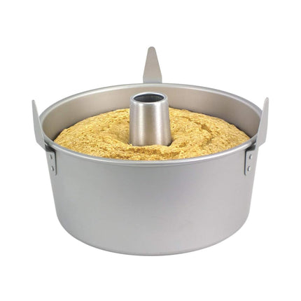PME - Angel Cake Pan (9 x 4"), Aluminium, Silver
