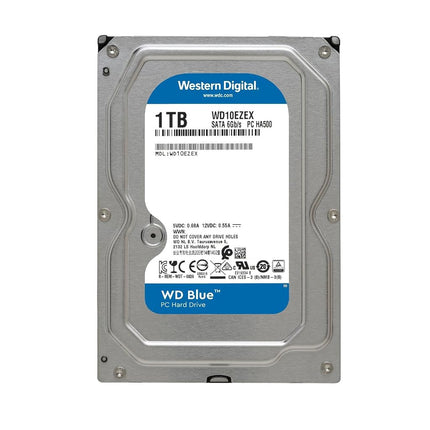 WD Blue 1TB 3.5" Internal Hard Drive - 7200 RPM Class, SATA 6 Gb/s, 64MB Cache, 2 Year Warranty