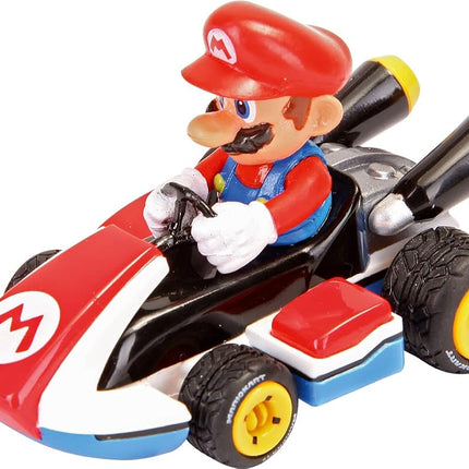Carrera Pull & Speed 15818404 Official Licensed Kids Mario Kart Toy Car Pull Back Vehicle for Ages 3 and Up - Mario