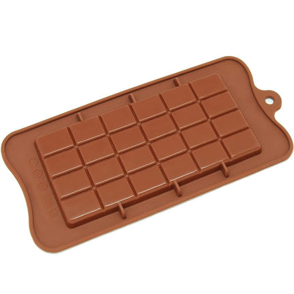 Moule en silicone Freshware CB-607BR pour barres de chocolat, de protéines et énergétiques sécables
