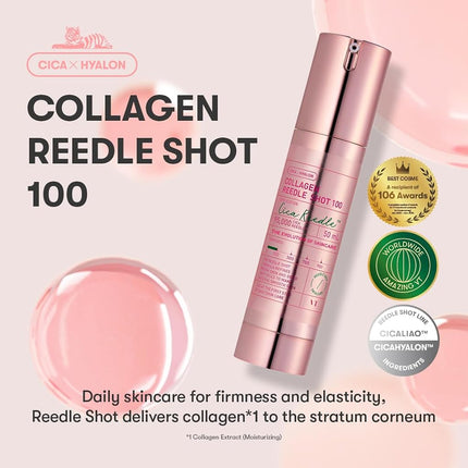 VT COSMETICS Collagen Reedle Shot 100 Microneedling Serum 1.69Fl Oz