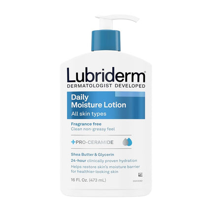 Daily Moisture Hydrating Body Lotion Fragrance Free, 16 Fl Oz