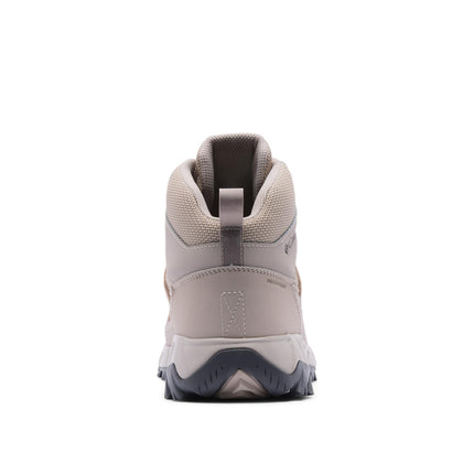 Columbia mens Strata Trail Mid Waterproof, Soft Taupe/Dark Grey, 7