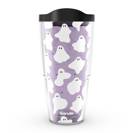 Tervis Ghostly Gathering Made in USA Double Walled Insulated Tumbler Travel Cup Keeps Drinks Cold & Hot, 24oz, Classic