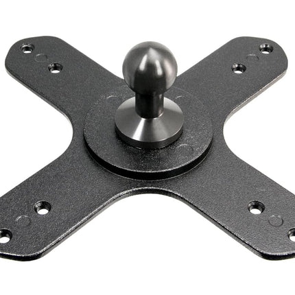 ARKON VESA-Compatible VESA 75 / VESA 100 to 20mm Ball Mount Bracket Adapter, Black (AP20MMVESA)