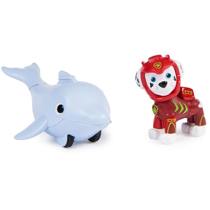 Paw Patrol, Aqua Pups Marshall and Dolphin Action 