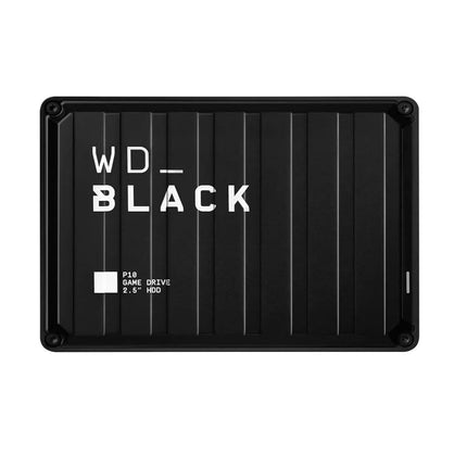 WD_BLACK P10 4TB Game Drive, portable external HDD, works with Playstation, Xbox, PC, & Mac, save up to 125 games