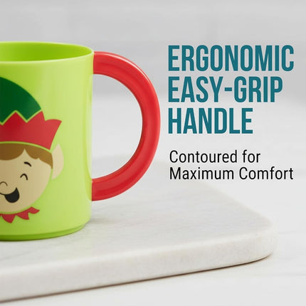 Oriental Trading Elf Plastic Mug 12-Pieces