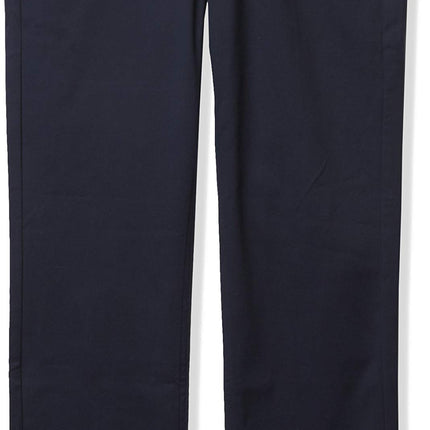 Nautica Boys Flat Front Stretch Twill Chino Khaki 