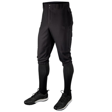 Champro Boys' MVP Youth Baseball Knickers, Black, Large