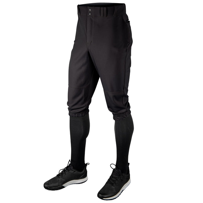 Champro Boys' MVP Youth Baseball Knickers, Black, 