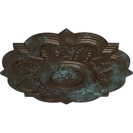 Ekena Millwork CM20DRBBS Deria Ceiling Locket Bronze Blue Patina