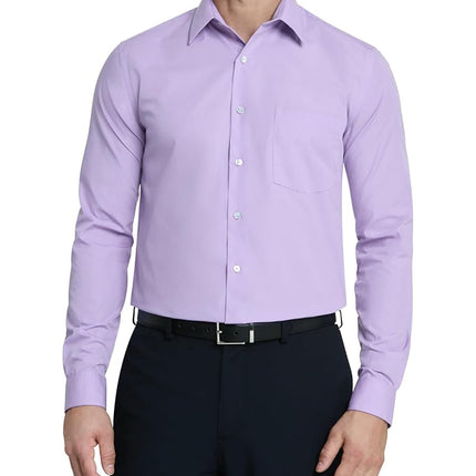 Van Heusen Men's Dress Shirt Regular Fit Poplin So