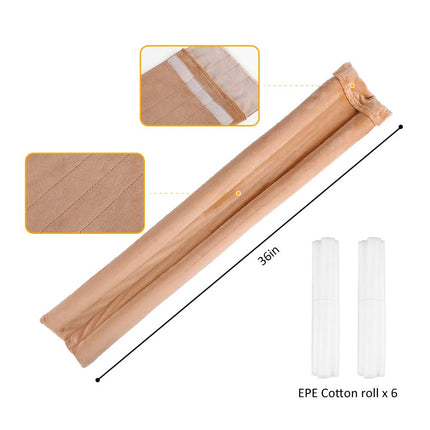 VISEMAN 36 Inch Under Door Stopper-Door Noise Blocker, Double Sided Door Stopper, Machine-Washable