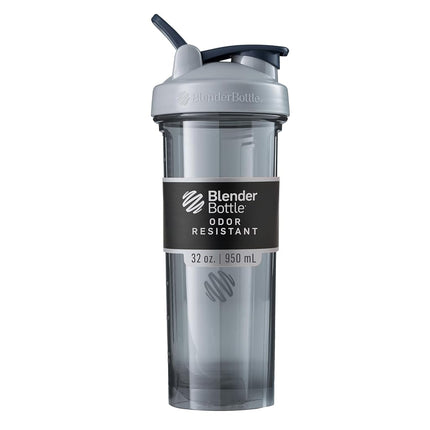 Blender Bottle Pro32 Tritan | Shaker à protéines | Shaker de régime | Bouteille d'eau | avec Blender Ball | 940ml - galet