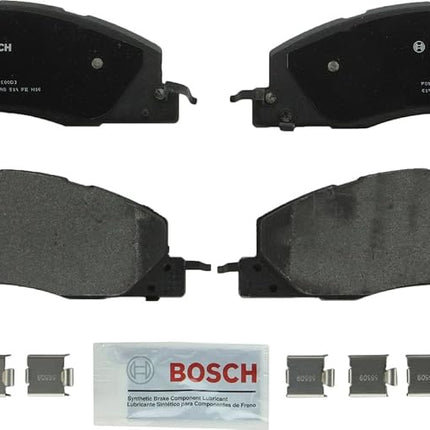 BOSCH BP1399 QuietCast Premium Semi-Metallic Disc Brake Pad Set - Compatible with Select Dodge Ram 2500, Ram 3500; Ram 2500, 3500; FRONT